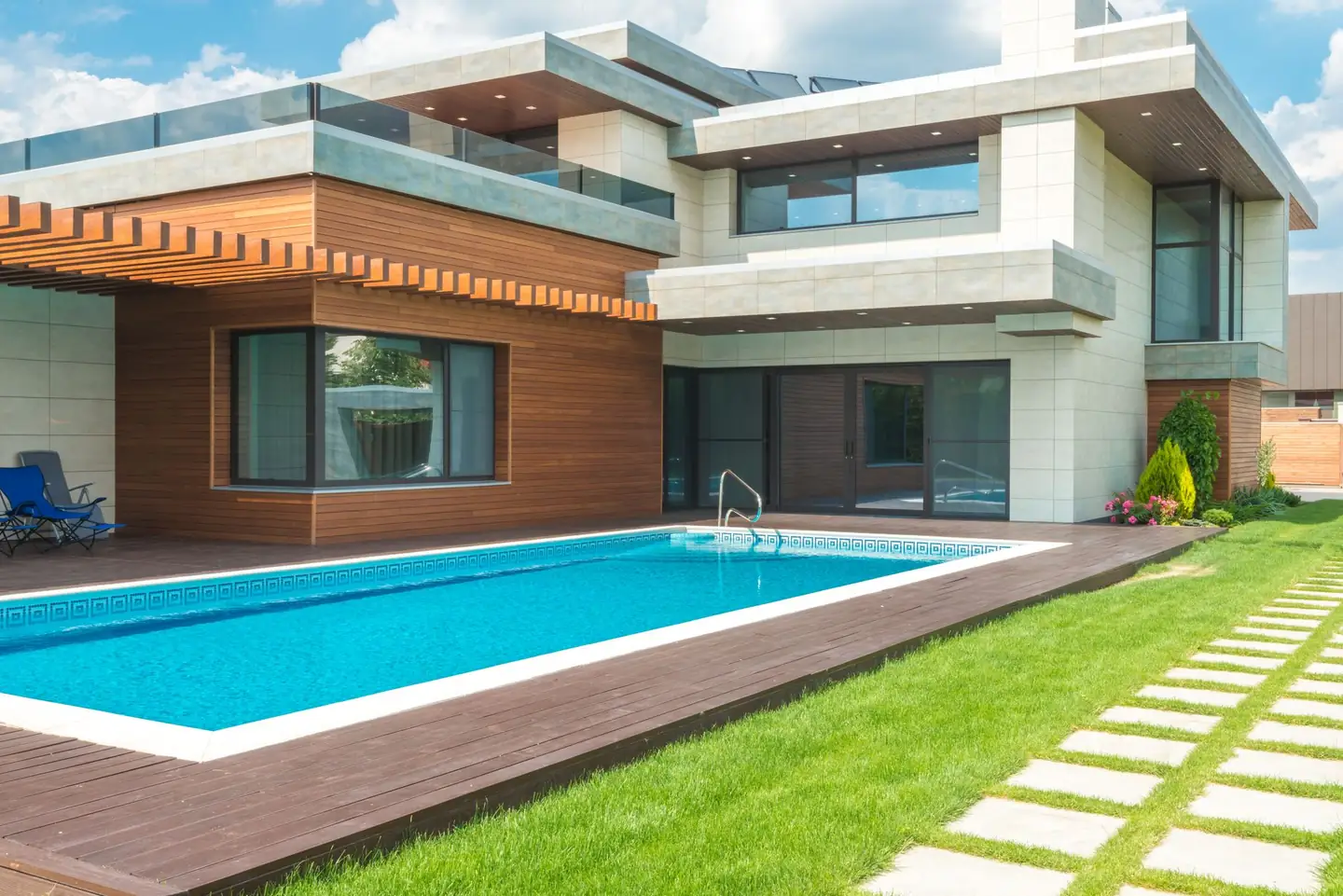 Swimming pool built in Denistone East, NSW